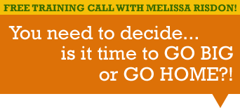 Free Training Call with Melissa Risdon